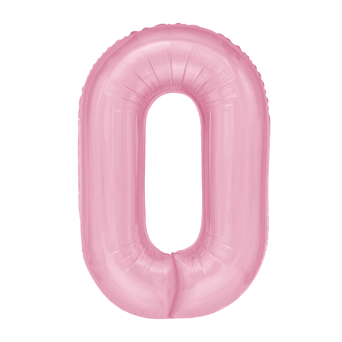 Balon z helem Cyfra 86cm, różowy