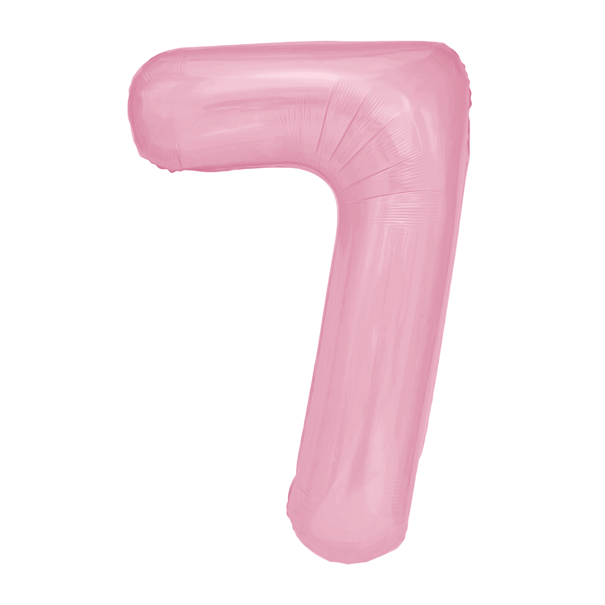 Balon z helem Cyfra 86cm, różowy