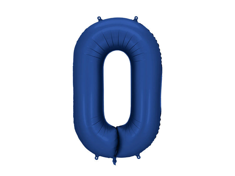 Balon z helem Cyfra 86cm, granat