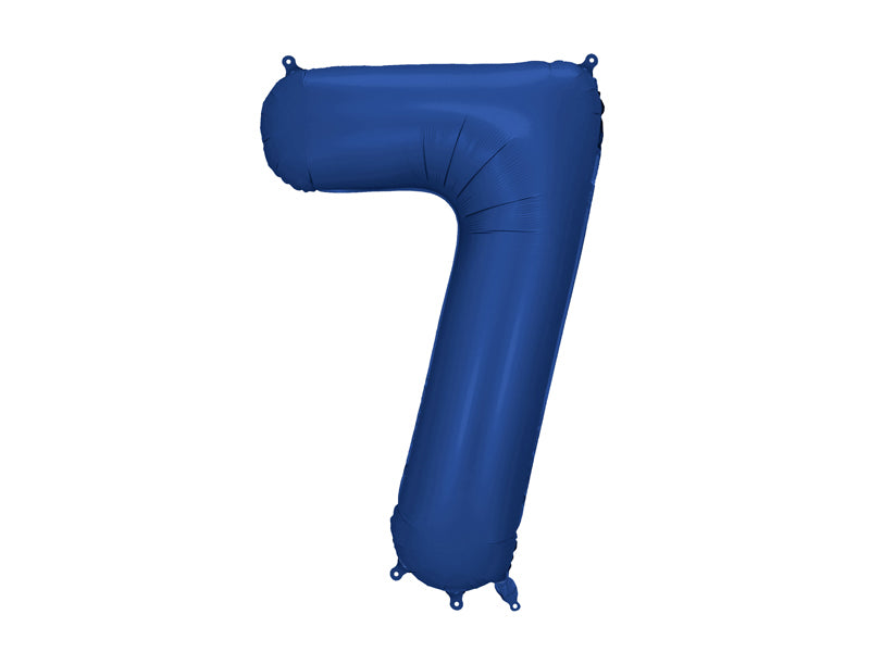 Balon z helem Cyfra 86cm, granat