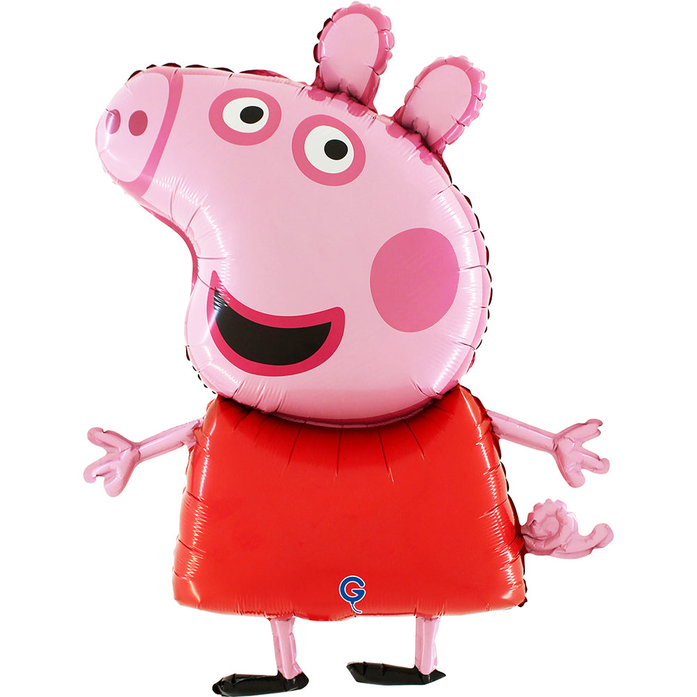 Balon z helem Świnka Peppa, 76cm