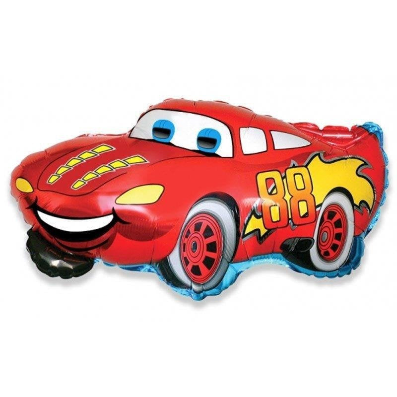 Balon z helem Uśmiechnięte Auto, 80cm