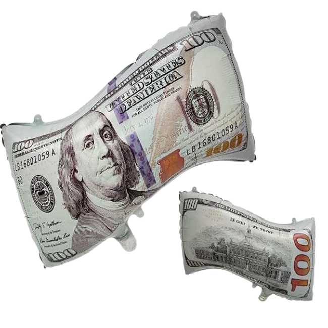 Balon z helem Dolar, 63cm
